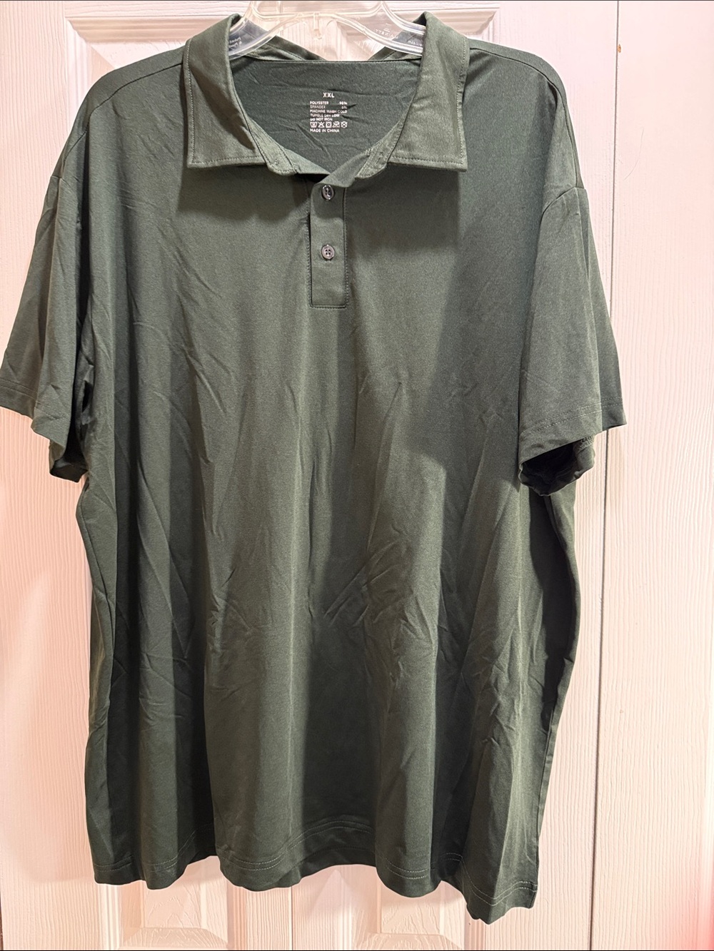 Classic Men's Polo Shirt - Olive Green